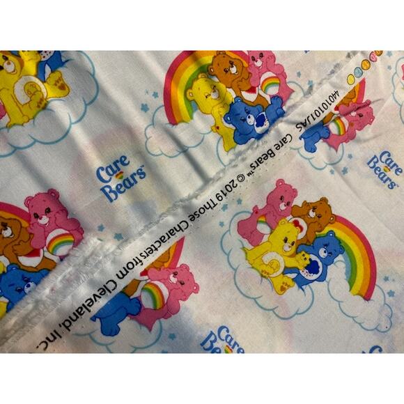 OOP CARE BEARS 2019 Those Characters from Cleveland FABRIC Cotton BTHY NEW Bolt - Picture 2 of 2